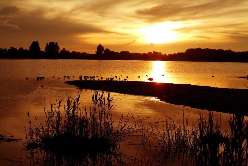 Cotswolds Lake Side Home With Luxury Spa Swallows Nest,Lower Mill Estate, Lakeside Home And Spa With A Harry Potter Cupboard Under The Stairs Somerford Keynes Zewnętrze zdjęcie